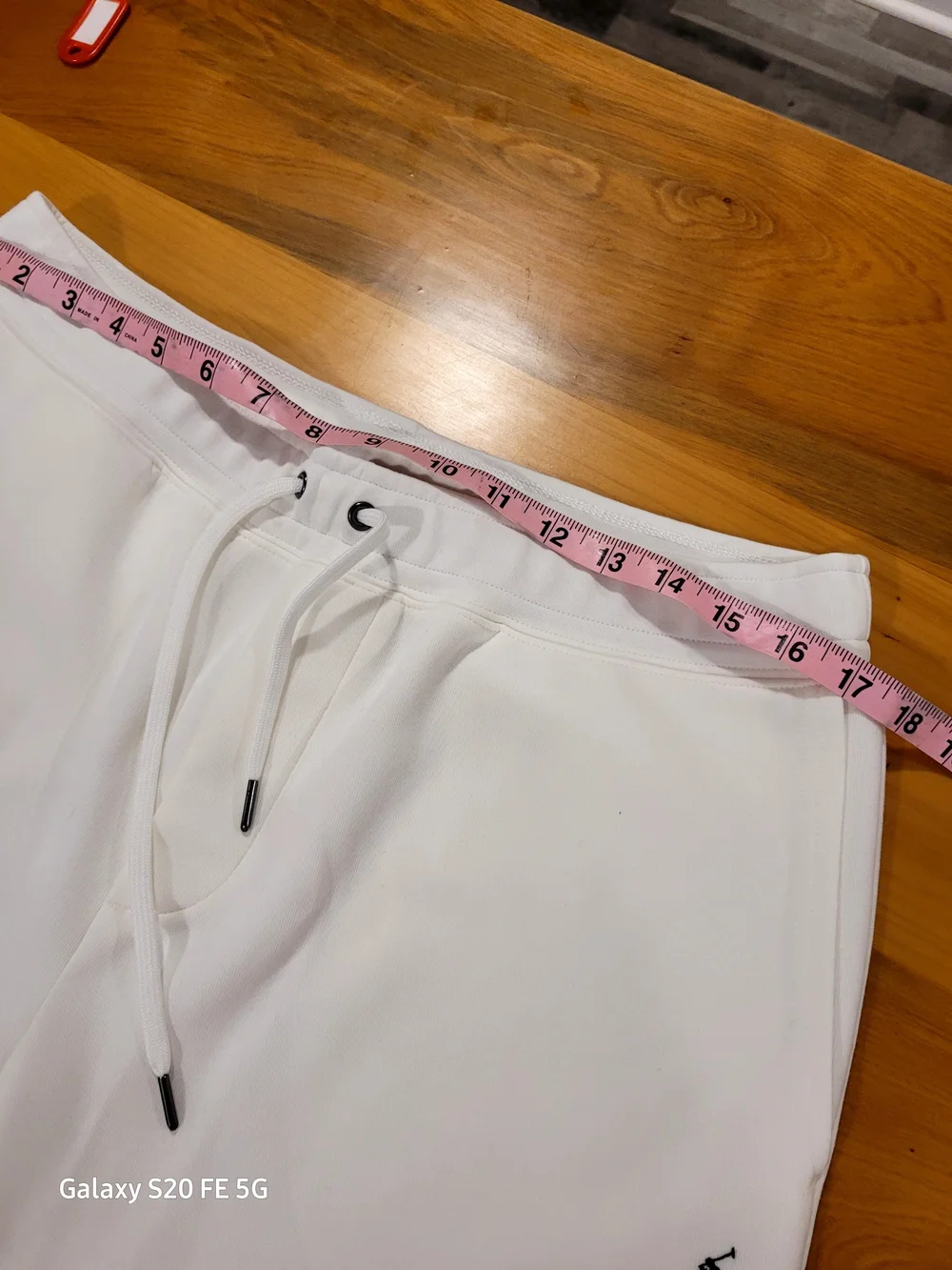 Ralph Lauren White Shorts with Blue & Gold Label